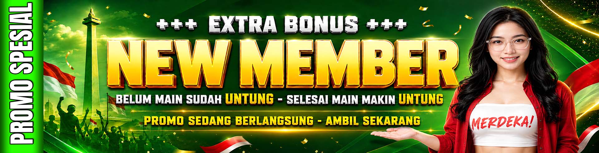 EXTRA BONUS NEW MEMBER PGSPLAY